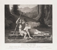 KG 14007
          <br/>
          Atala en Chactas steken een rivier in Florida over
          <br/>
          <em>Simon, Jean Pierre II (voor 1750-ca.1810)</em>